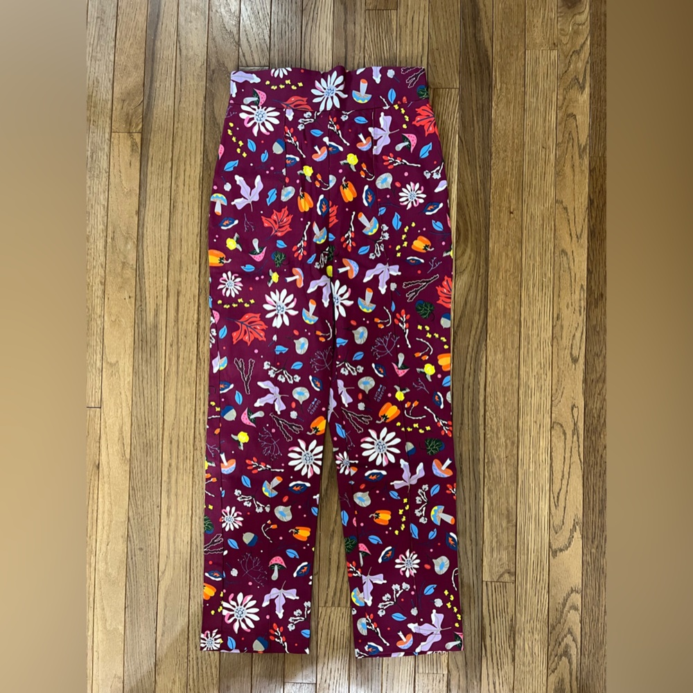 NWT PUG Pin Up Girl Dapper Day First Frost Capri Pants Small